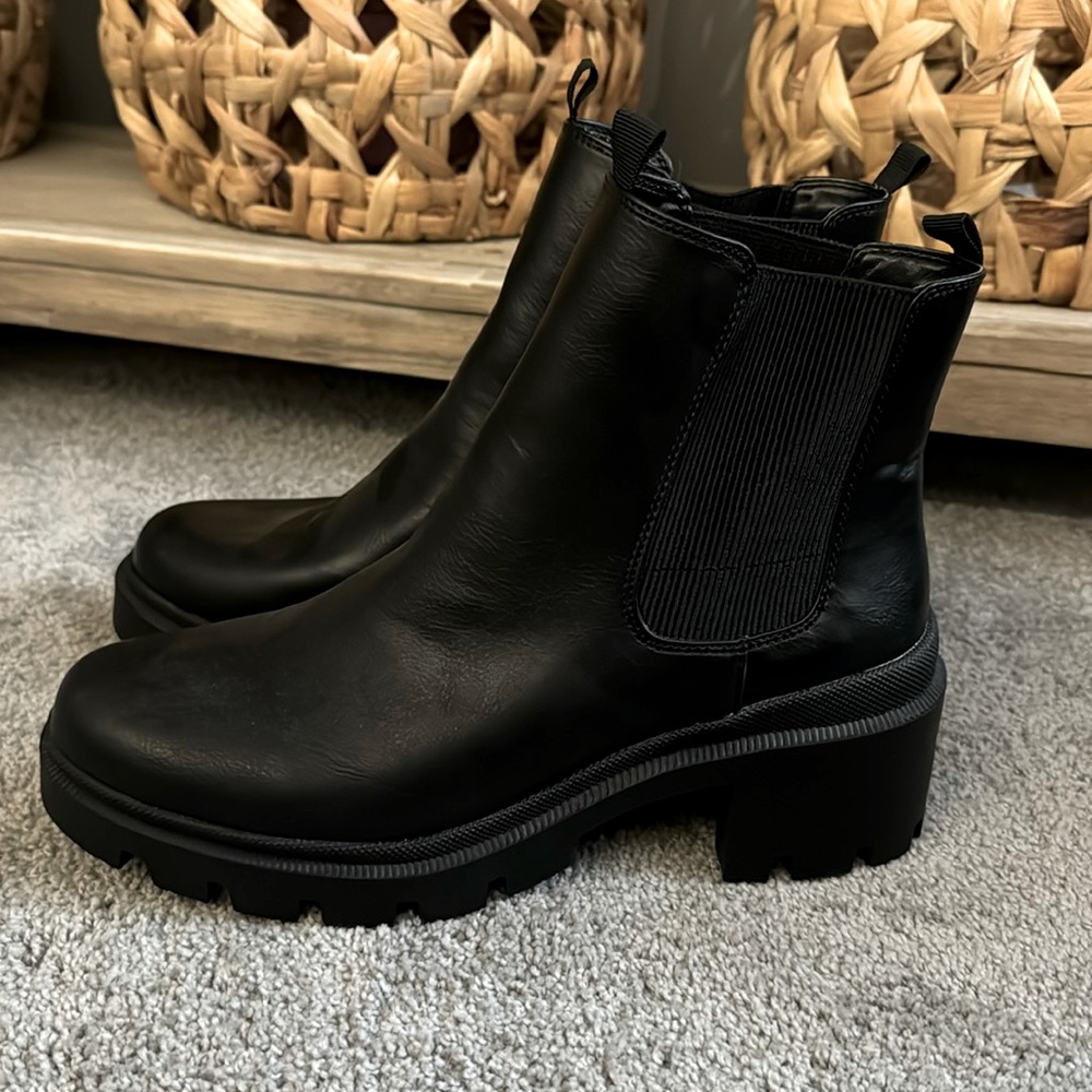 Black Combat Boots